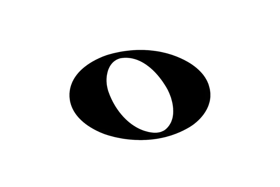 Whole note symbol in music notation displayed as a hollow oval shape on a white background.