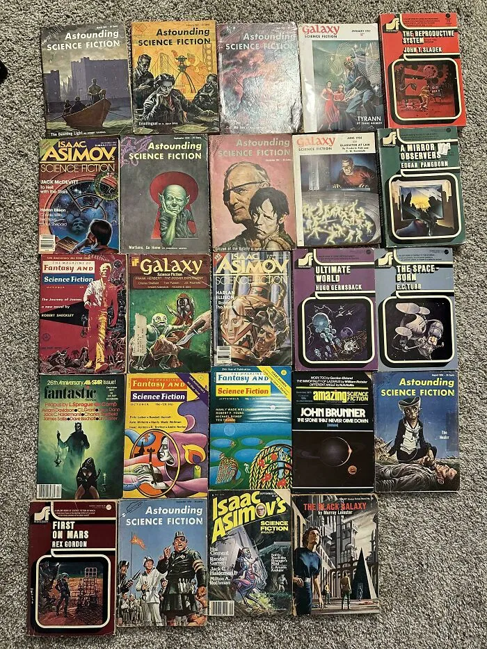 Some Vintage Books I Saved From The Dumpster