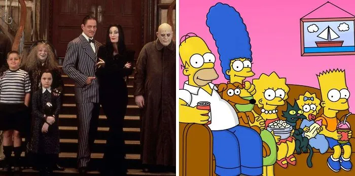 Which family would you rather belong to: The Addams Family or The Simpsons?