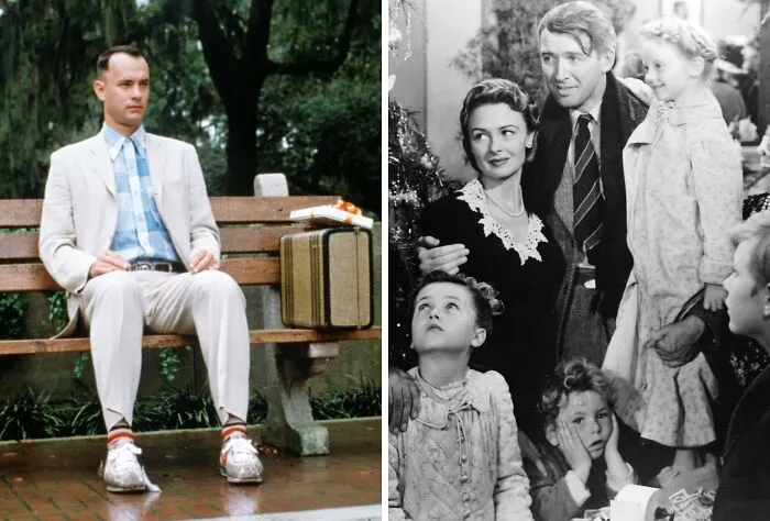 Would you rather live a simple life that changes many people (Forrest Gump) or see how the world would be without you (It’s a Wonderful Life)?