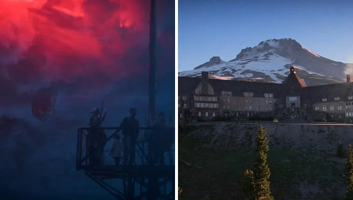 Would you rather spend one night in the Upside Down (Stranger Things) or one night in the Overlook Hotel (The Shining)?