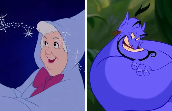 Would you rather have a fairy godmother (Cinderella) or a talking genie (Aladdin)?
