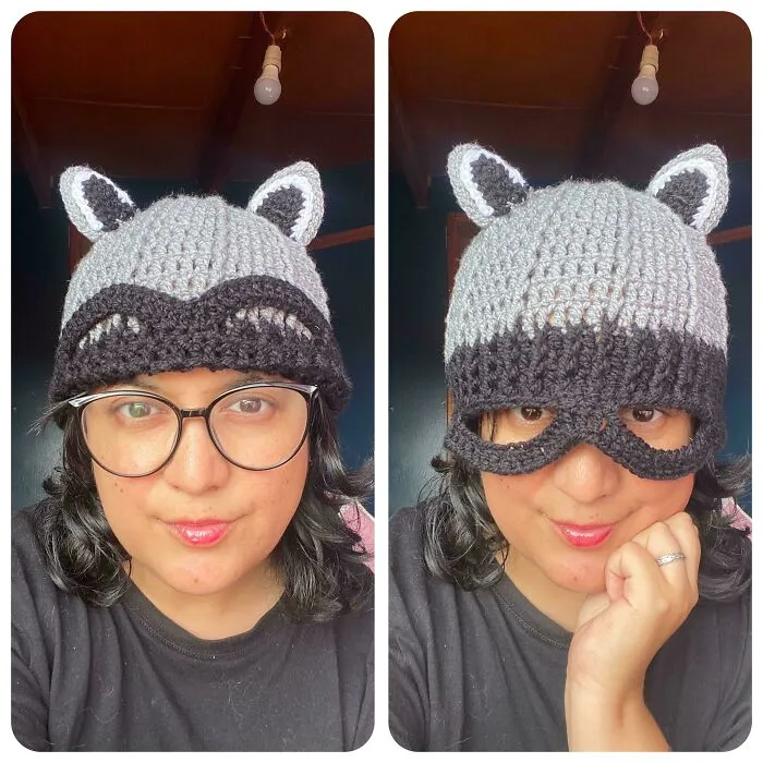 Hice esto para una amiga 🦝