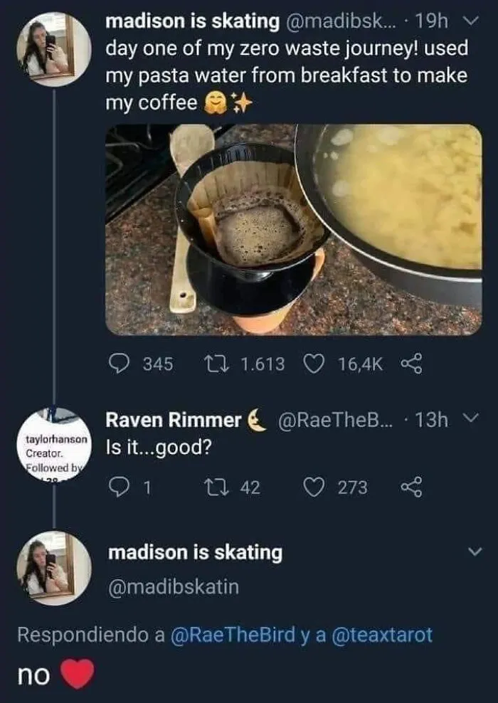 Pasta-Flavored Coffee