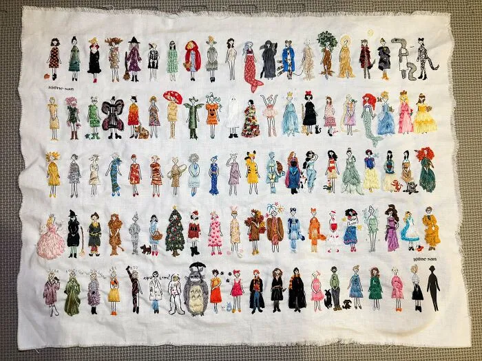 Finally Finished My 100 Ladies
