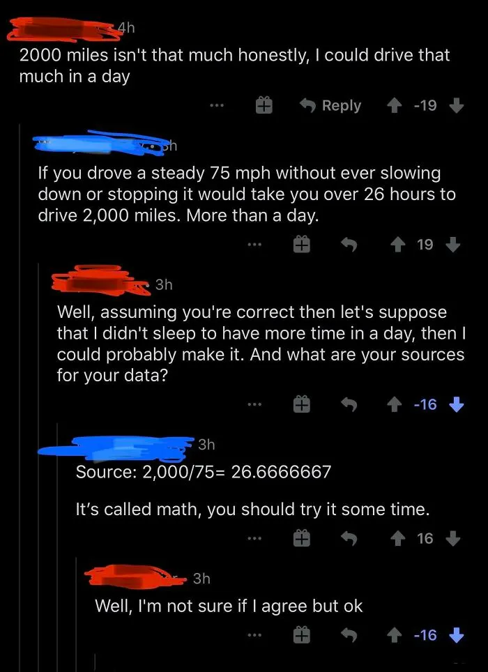 People Aren't Sure If They Agree With Math Anymore