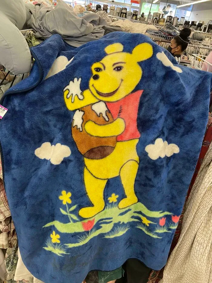 Cursed Winnie The Pooh Blanket