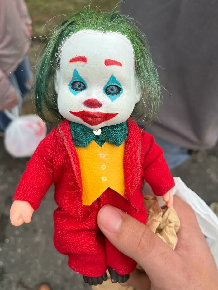 This Old Lady Was Selling Her Painted Baby Dolls At The Flea Market And Nobody Had Bought Any