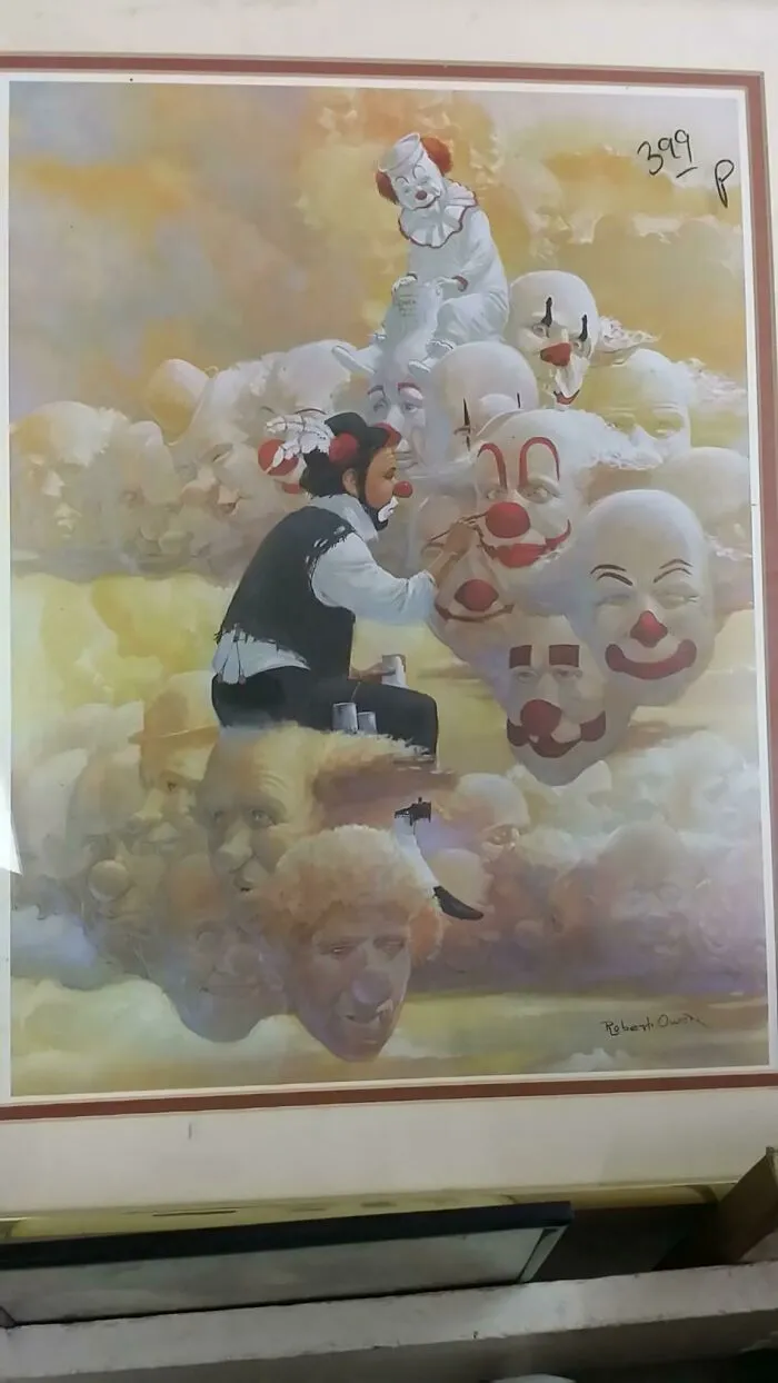 Found This Painting In A Thrift Store