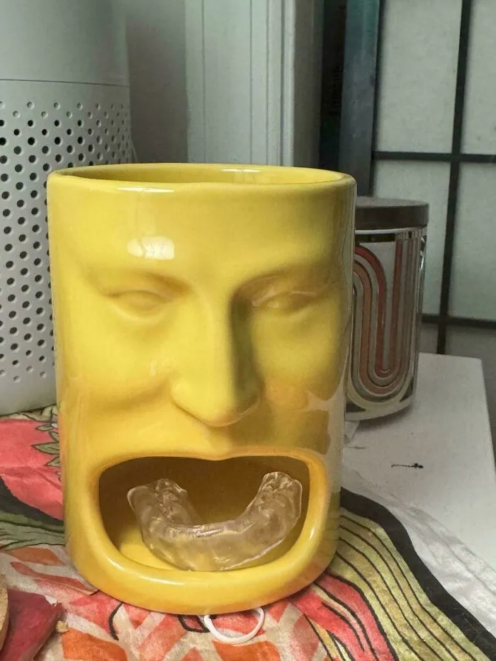 My New 25 Cent Dental Guard Holder