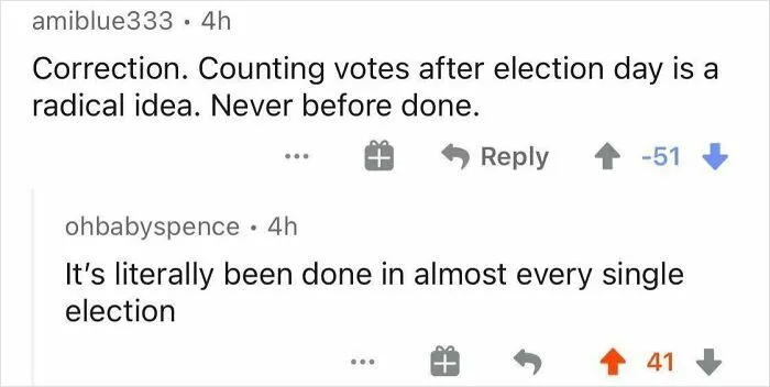 “Counting Votes After Election Day Has Never Been Done Before”