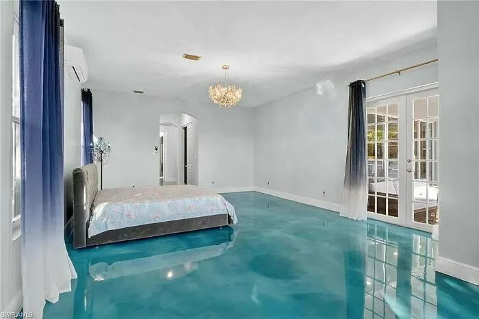 Realmente quería una piscina cubierta, pero mi esposo dijo que no. ¡Así que llegamos a un acuerdo!