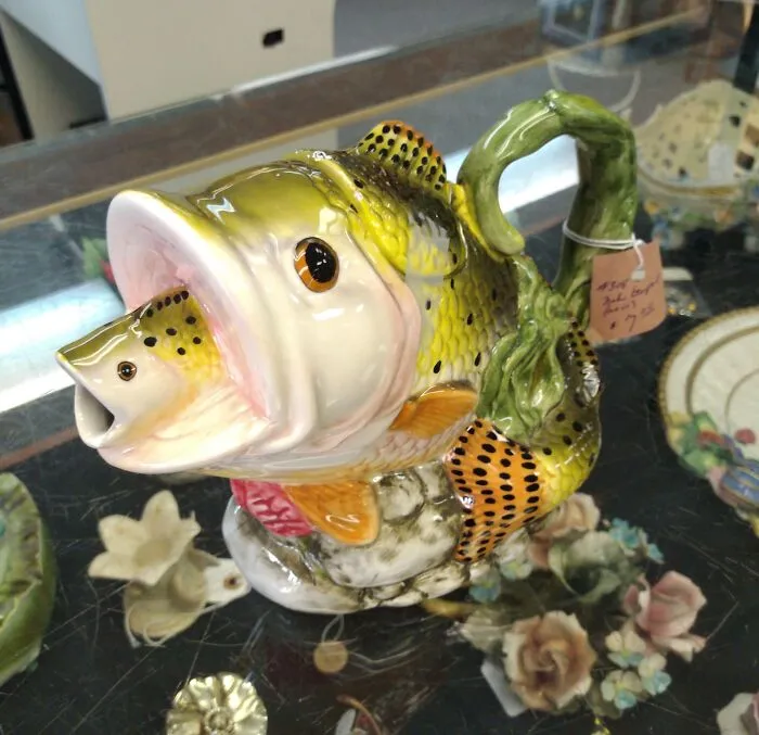 Did I Get The $7 Fish Teapot On Sale For $6.01? Yes. Did I Need The Fish Teapot? Also Yes