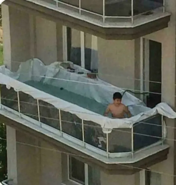 Ya hay piscina