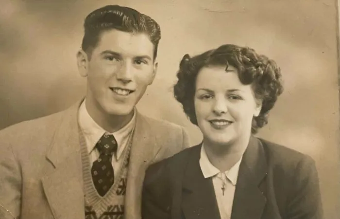 My Grandparents Aged 15 And 14 In The Late 1940s