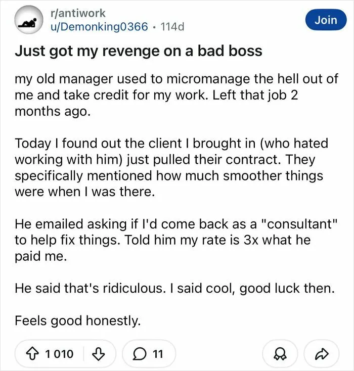 49 Employees Who Reached Their Breaking Point And Delivered Satisfying Karma To Their Bosses Who Totally Deserved It