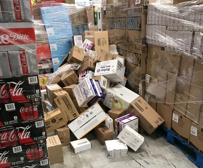 My Coworkers Dropped A Pallet And Left Me To Clean It Up
