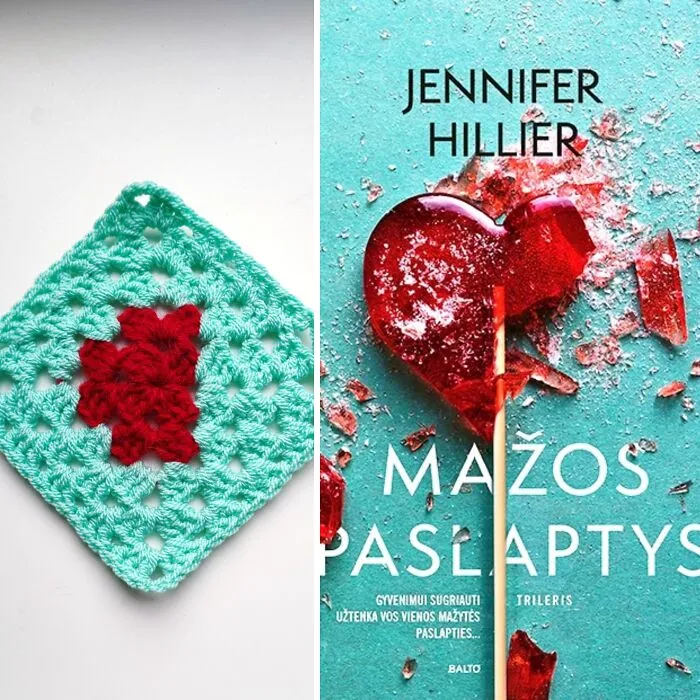 I Turned 96 Book Covers Into A Cozy Granny Square Blanket