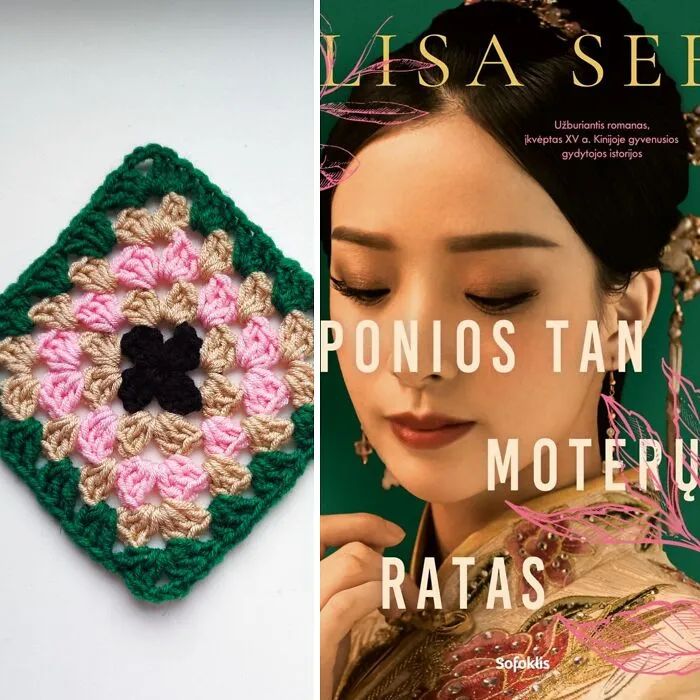 I Turned 96 Book Covers Into A Cozy Granny Square Blanket