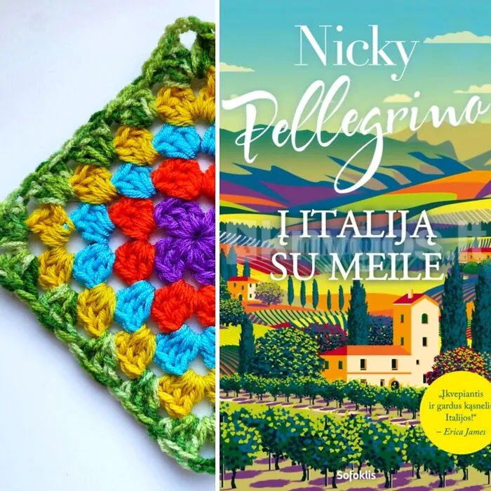 I Turned 96 Book Covers Into A Cozy Granny Square Blanket