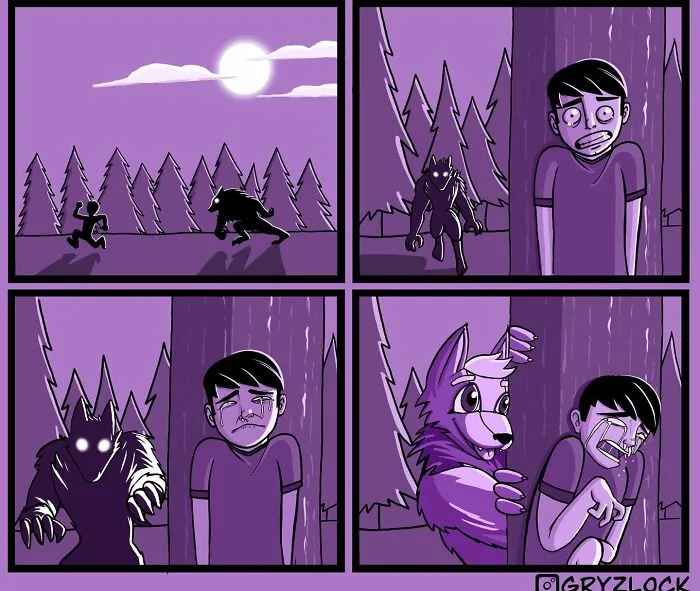 Dark, Funny, And Totally Bizarre: 20 Comics By Gryzlock (New Pics)