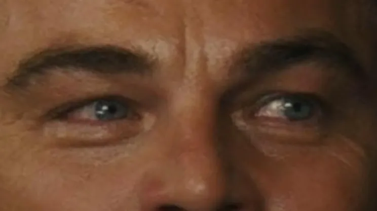 Close-up of celebrity eyes showing detailed skin texture and eye color, focusing on the celebrity eyes main SEO keyword.