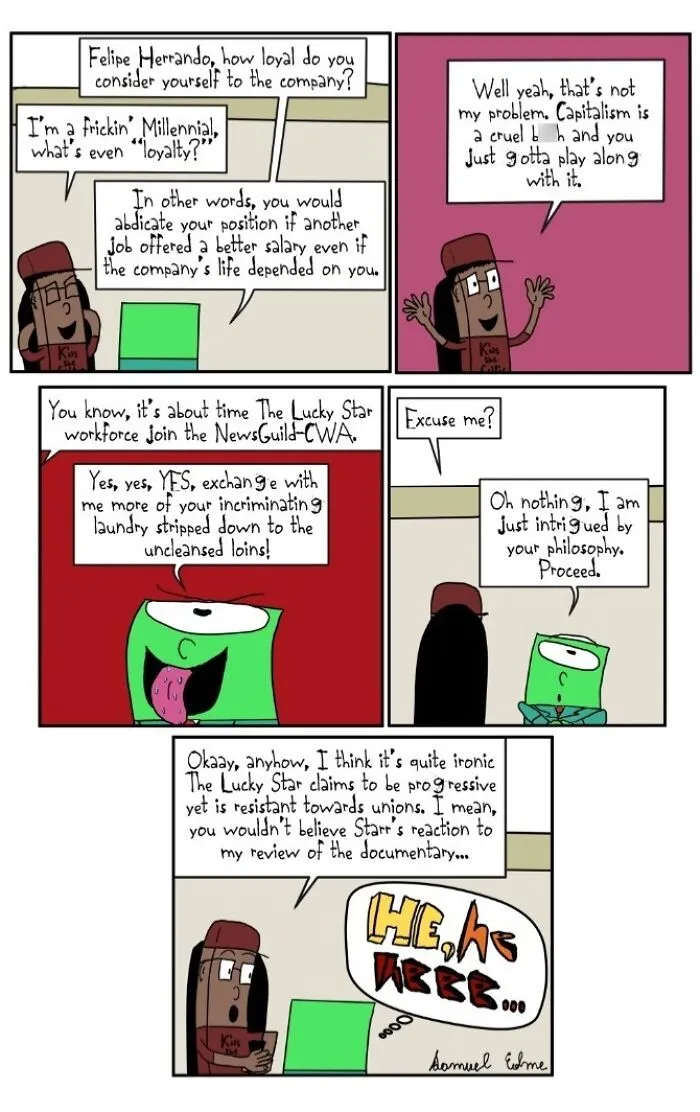 20 Dark And Unsettling Comics By Samuel Edme That Reflect Modern Society
