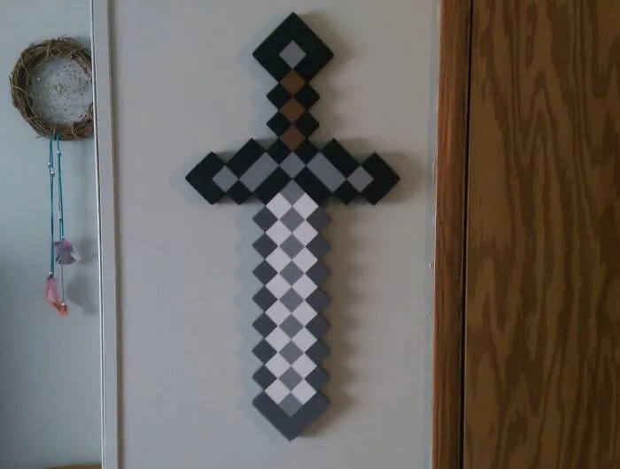 My Grandma Thought This Was A Cross, So She Hung It Up. I Decided Not To Correct Her
