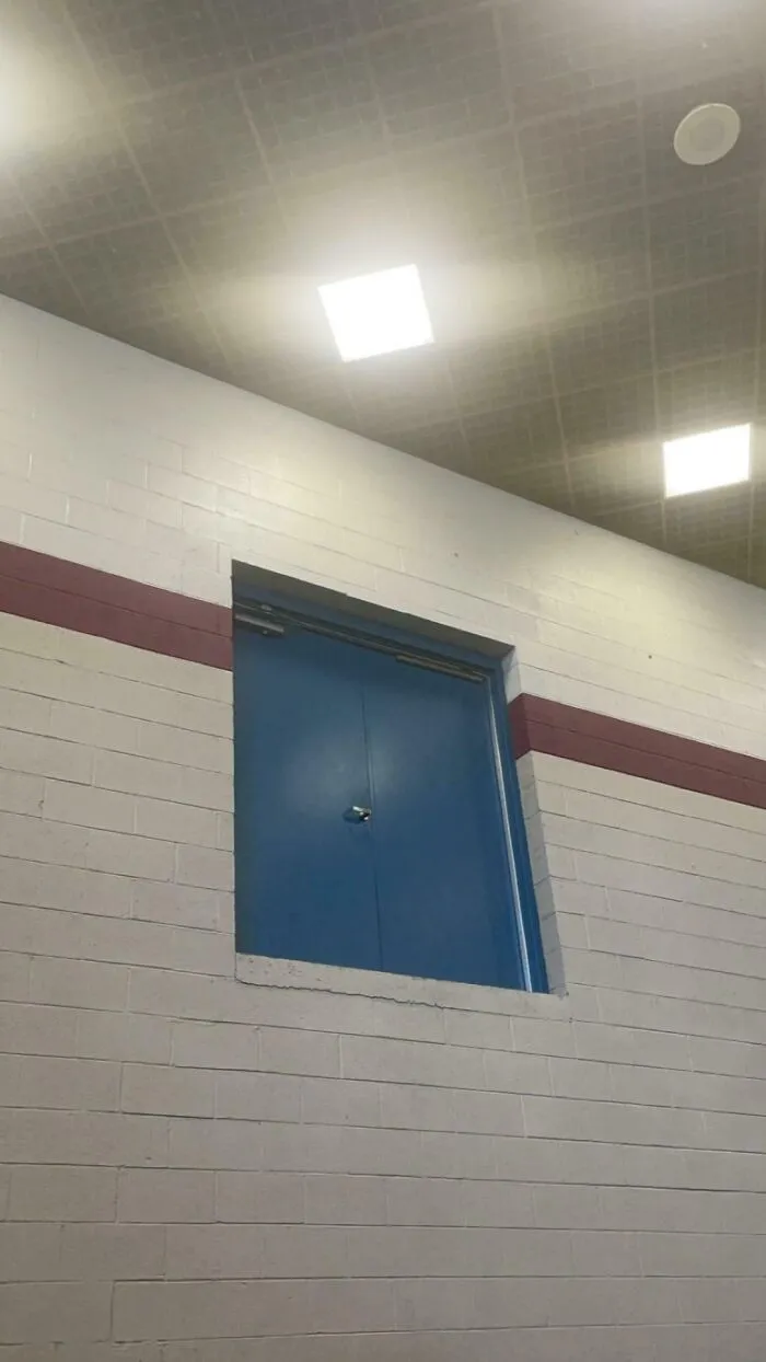 Door To Nowhere At The Gym Near My Battery