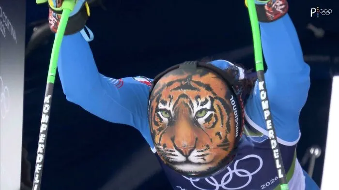 Most Intimidating Ski Helmet... Italy's Federica Brignone