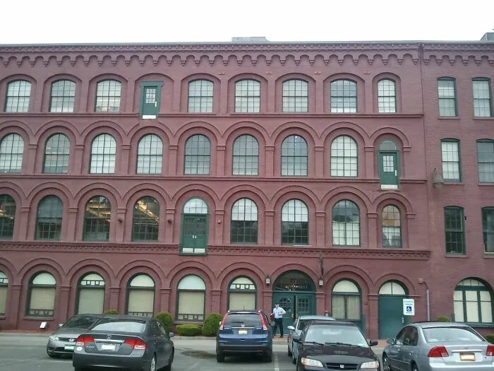 A Building In My City Has Three Green Doors That Open... Nowhere