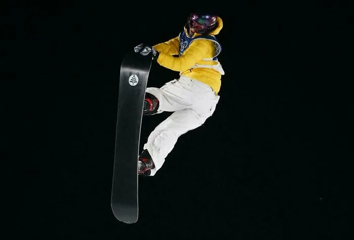 Valentino Guseli Rocks My Friend's Custom Made Boards At The Olympics!