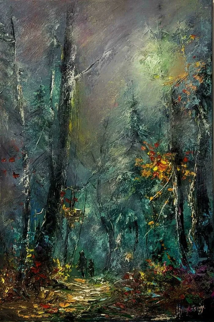 He hecho esta pintura al óleo