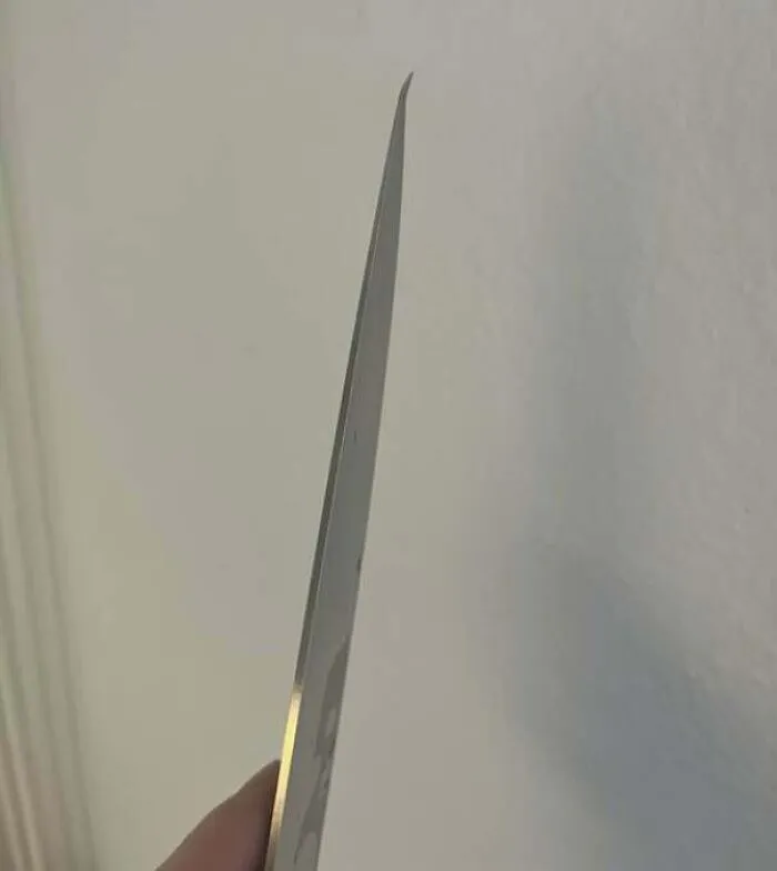 Found This On My Brand New Knife After Its First Use By My GF