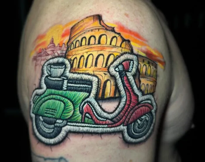 Brazilian Artist Creates Tattoos That Look Like Raised Embroidery You Can Feel (49 New Pics)
