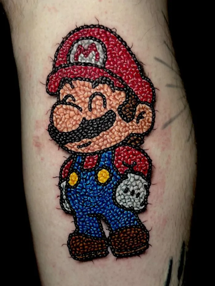 Brazilian Artist Creates Tattoos That Look Like Raised Embroidery You Can Feel (49 New Pics)