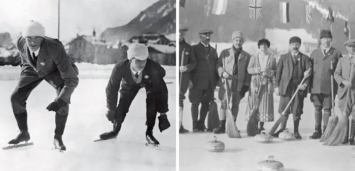 The Athletes Of The First Winter Olympics In 1924