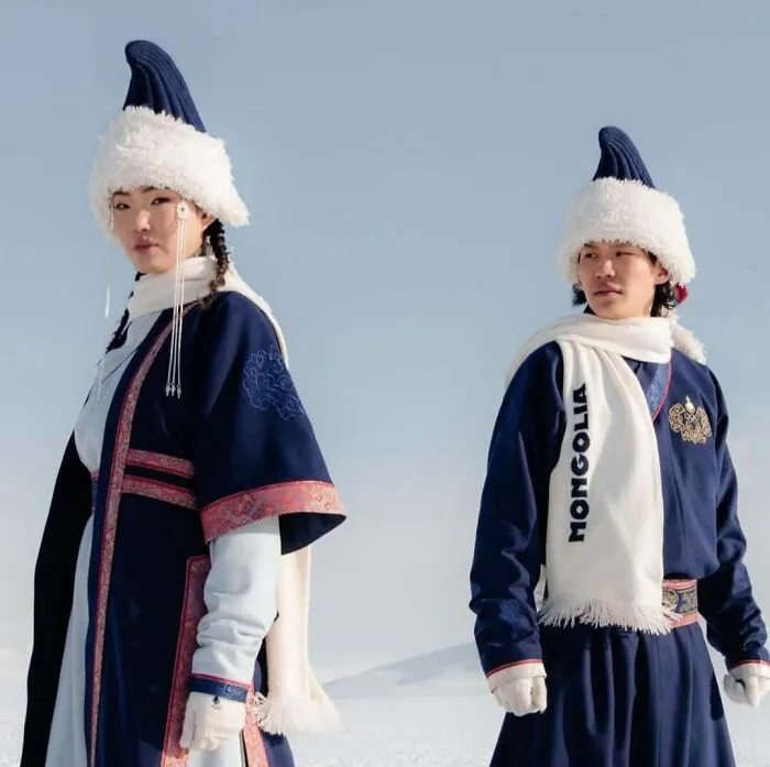 Team Mongolias Winter Olympics Outfits