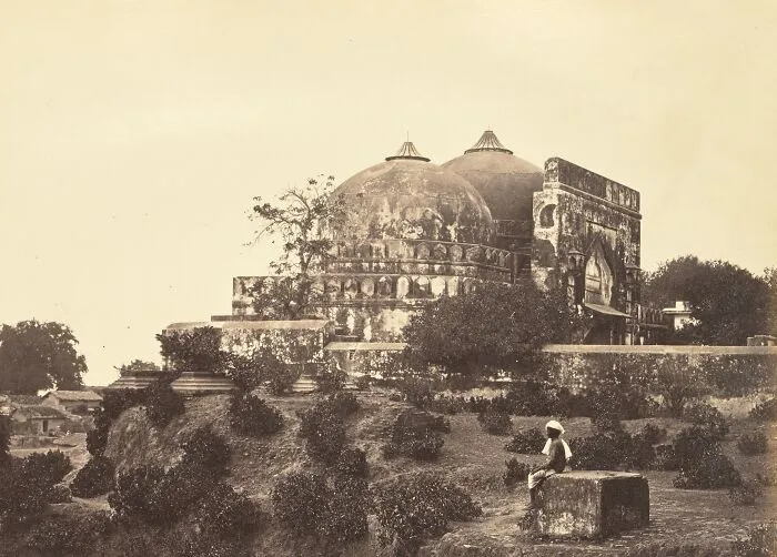 Babri Masjid, Faizabad. Built In 1528 And Demolished In 1992