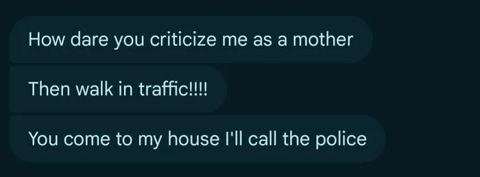 Mom Tells Me To Walk Into Traffic