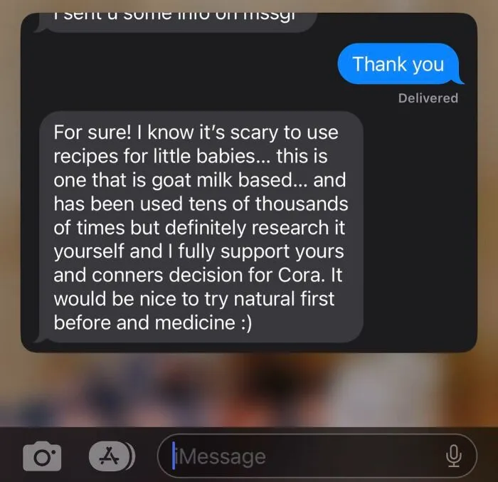 My Mother-In-Law Has Texted Me On And Off For Weeks About How I’m Essentially A Bad Mom For Feeding My Daughter Formula And She Believes It Is Toxic
