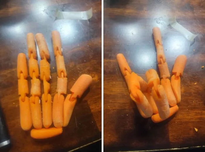 Was Told My Carrot Hand Belonged Here