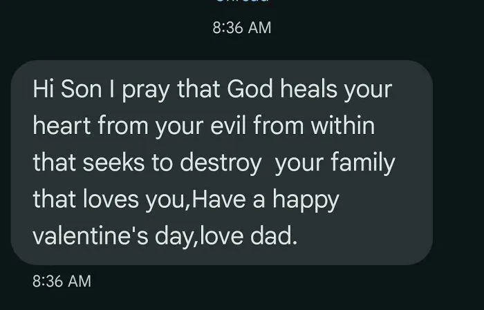 A Lovely Morning Valentine's Text