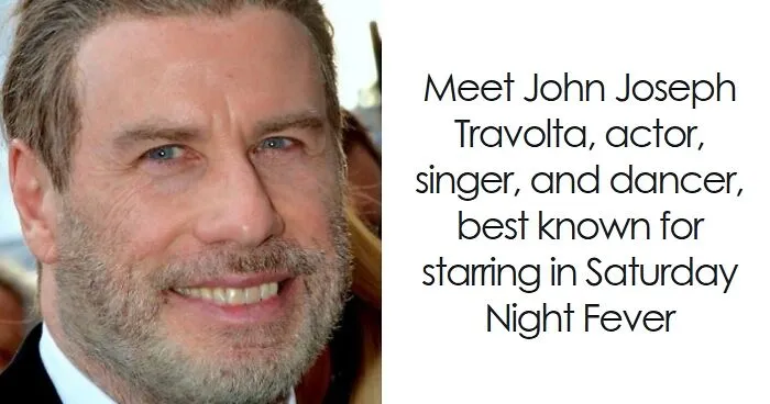 John Travolta: Bio And Career Highlights