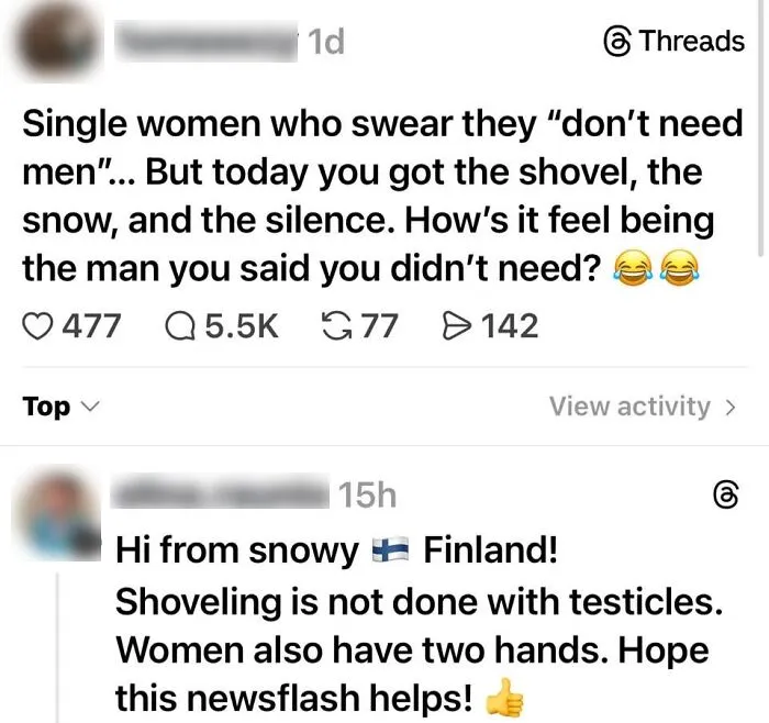 I’m No Expert But I’ve Always Assumed Men Have More To Offer In Relationships Than Use Of A Shovel