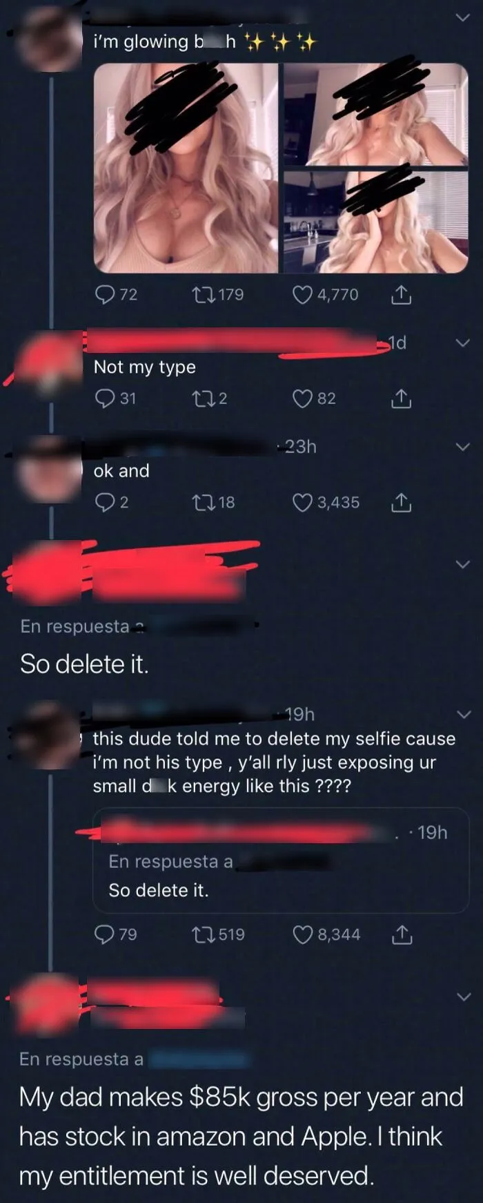 Self-Entitlement Indeed