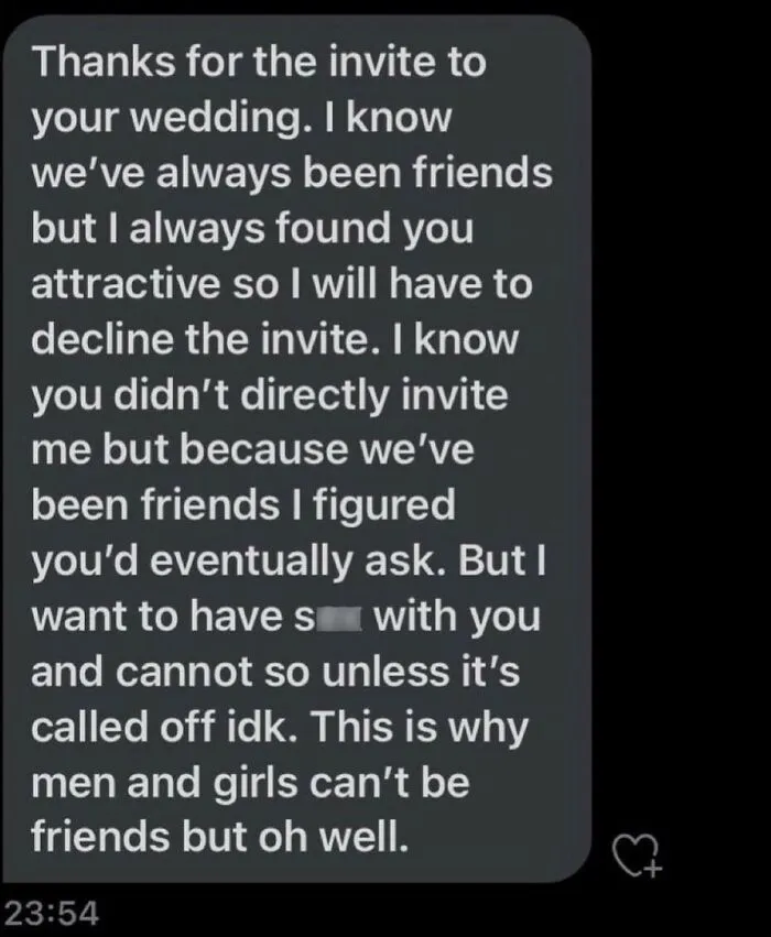 Man Thinks He's Entitled While His Friend Is Getting Married