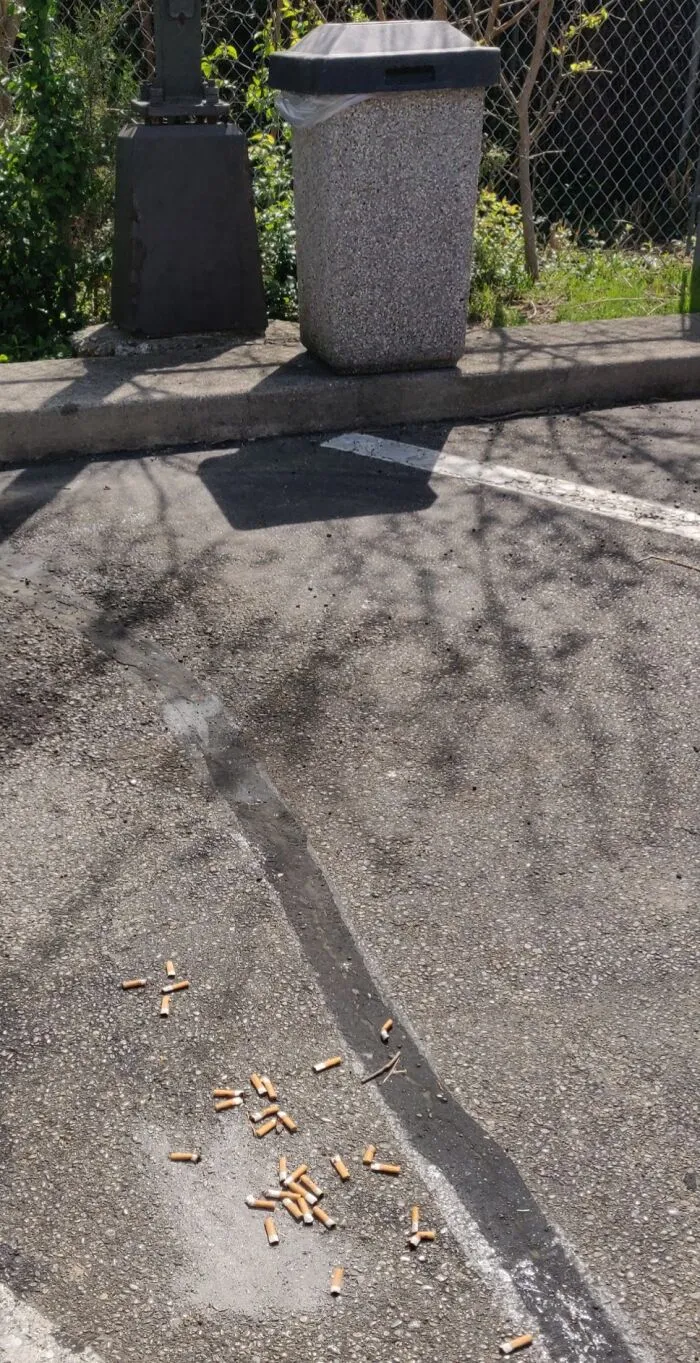 Cuando te da pereza usar un cubo de basura que no está ni a 2 metros de distancia. ¿Por qué?
