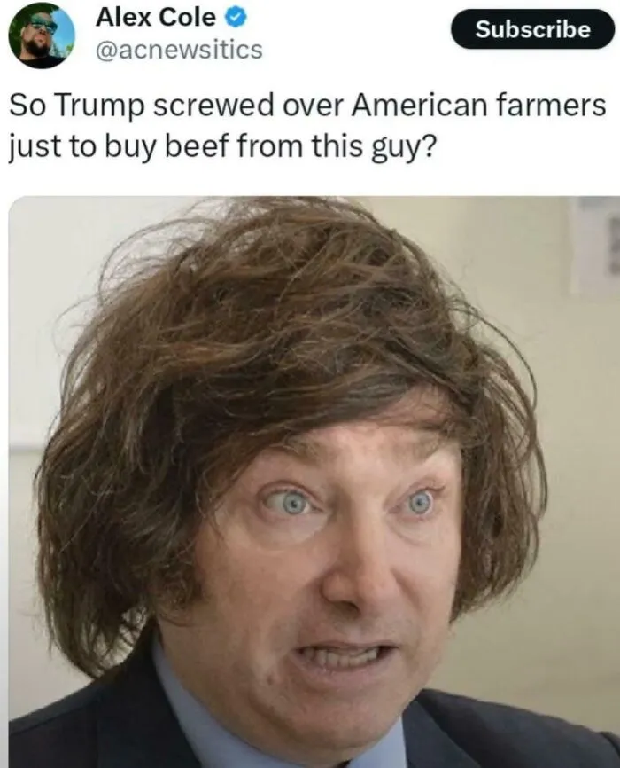 Man with messy hair wearing suit, illustrating one of the tragic hair accidents that might make you rethink trusting a hairstylist.