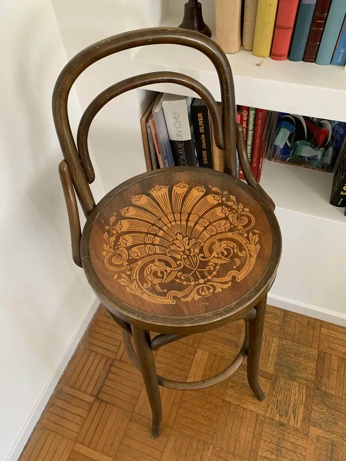 Found An Art Nouveau Chair Near Austria
